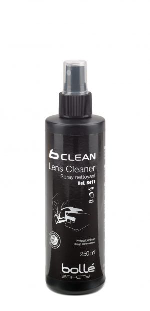 Spray limpiador bollé safety para gafas protectoras y pantallas protectoras faciales 250 ml.